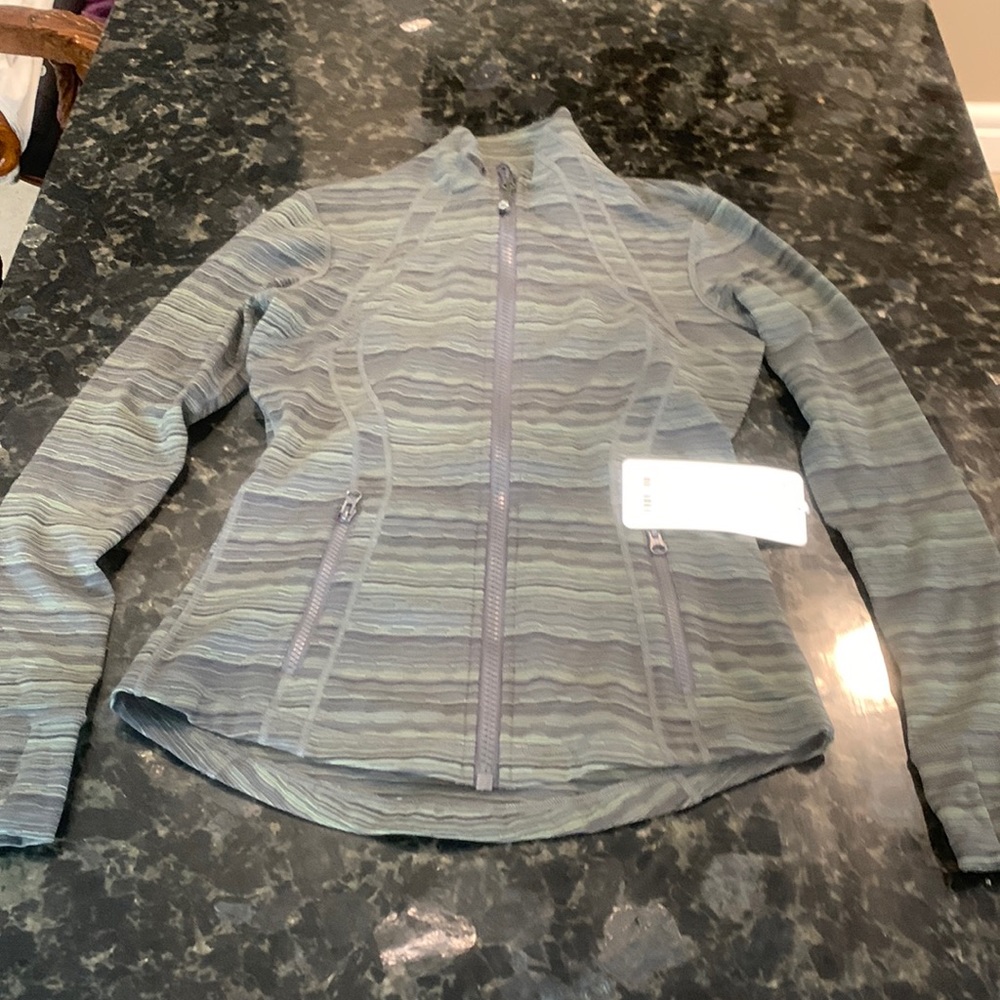 Women's Gray Zip-Up Jacket